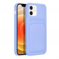 Kryt Card na Apple iPhone 12 Pro Fialový (Violet)