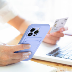 Kryt Card na Apple iPhone 7 Fialový (Violet)
