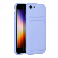 Kryt Card na Apple iPhone SE 2020 Fialový (Violet)