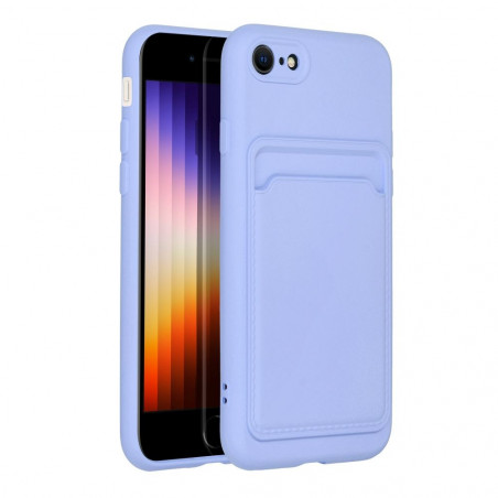 Kryt Card na Apple iPhone SE 2022 5G Fialový (Violet)