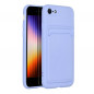 Kryt Card na Apple iPhone SE 2022 5G Fialový (Violet)