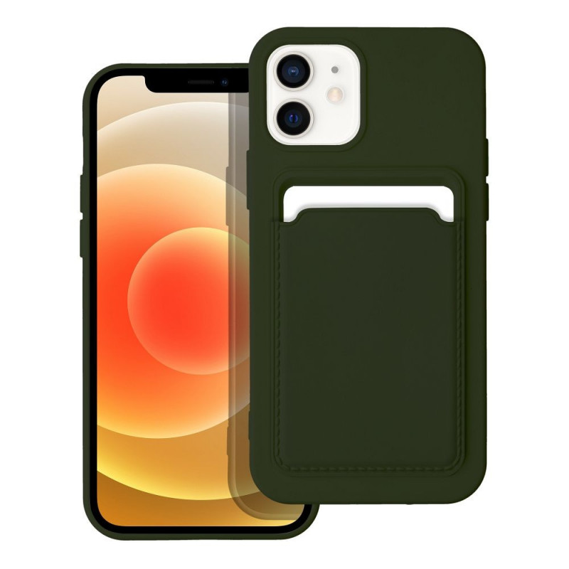 Kryt Card na Apple iPhone 12 Pro Zelený