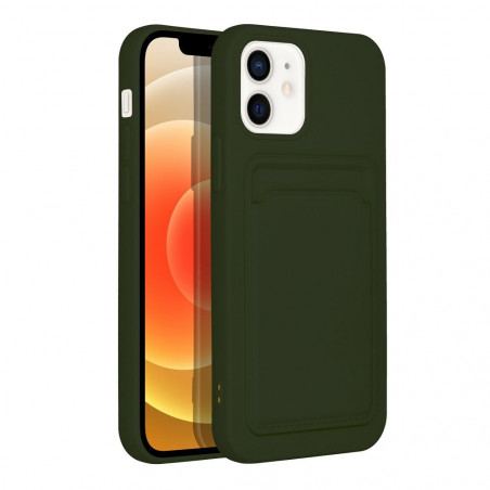 Kryt Card na Apple iPhone 12 Pro Zelený