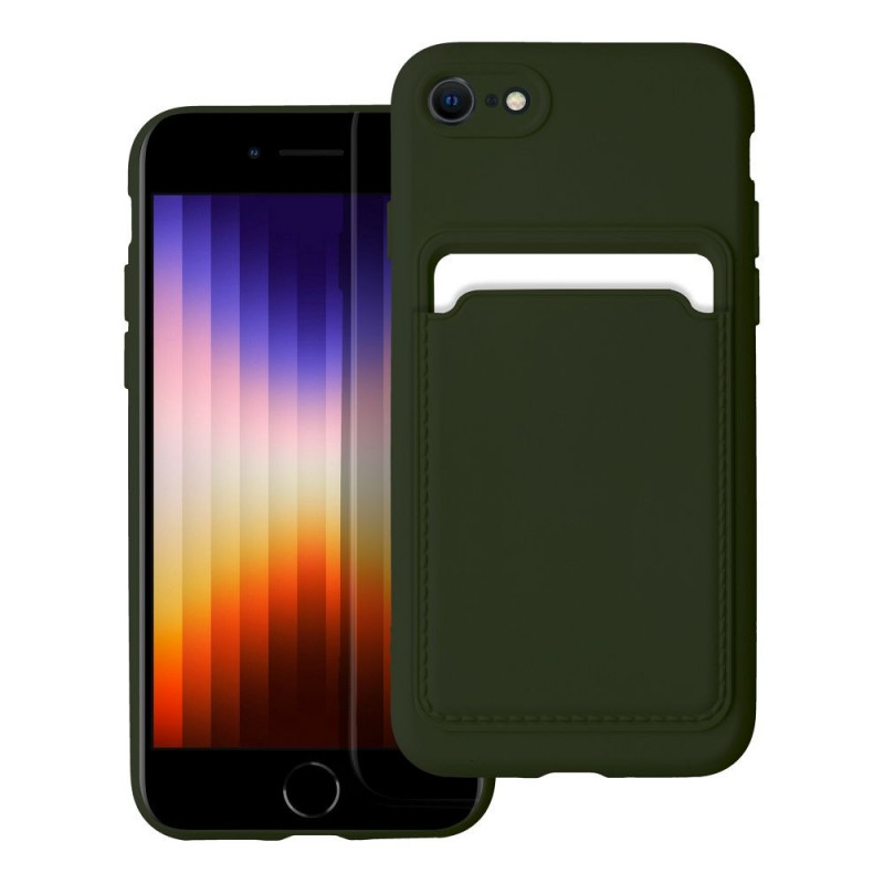 Kryt Card na Apple iPhone 7 Zelený