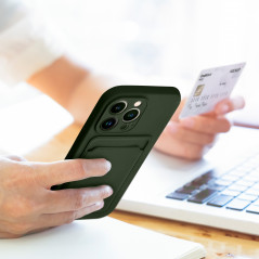 Kryt Card na Apple iPhone 7 Zelený