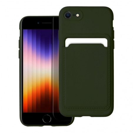 Kryt Card na Apple iPhone SE 2020 Zelený