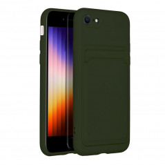 Kryt Card na Apple iPhone SE 2022 5G Zelený