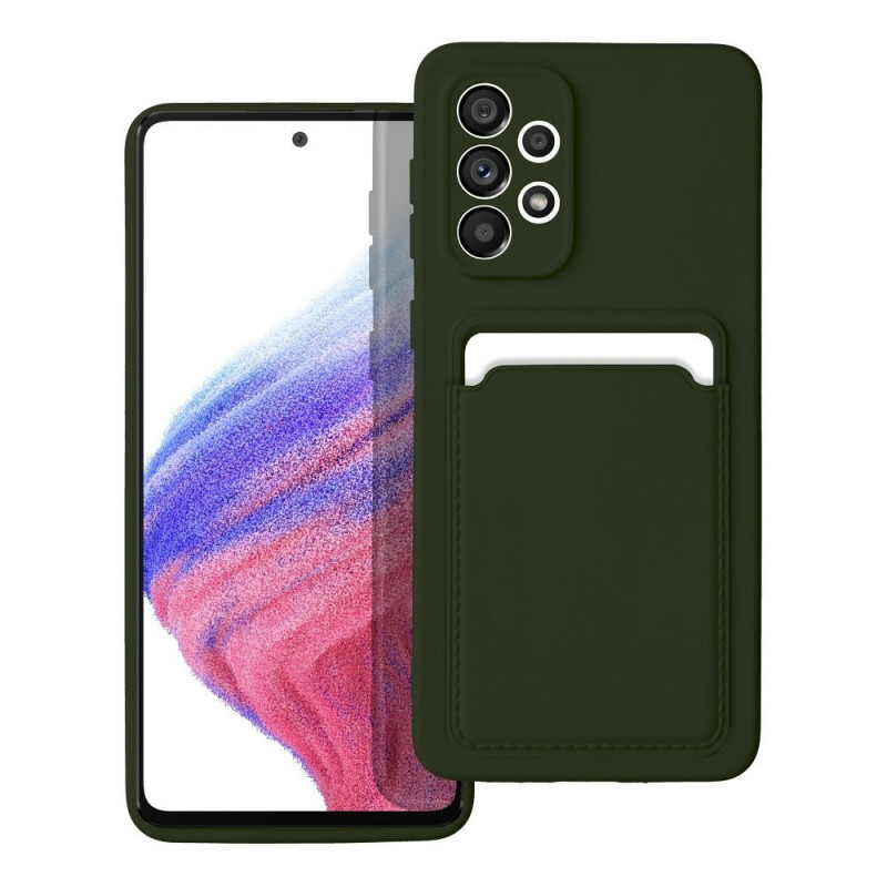 Kryt Card na Samsung Galaxy A33 Zelený