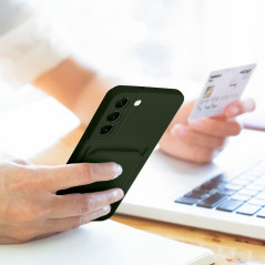 Kryt Card na Samsung Galaxy A33 Zelený