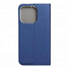 Peněženkové pouzdro Smart Case Book na Apple iPhone 14 Pro Tmavší modrý