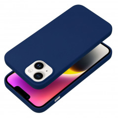 Kryt Soft na Apple iPhone 14 Tmavě modrý