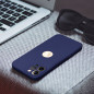 Kryt Soft na Apple iPhone 14 Tmavě modrý