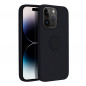 Kryt Silicone ring na Apple iPhone 14 Pro Černý