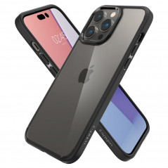 Kryt Spigen Ultra Hybrid na Apple iPhone 14 Pro Max Křišťálově čistý  Matná černá