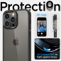 Kryt Spigen Ultra Hybrid na Apple iPhone 14 Pro Max Křišťálově čistý  Matná černá