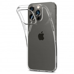 Kryt Spigen Liquid Crystal na Apple iPhone 14 Pro Max Křišťálově čistý  Průhledný
