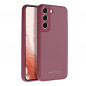 Kryt Roar Matte Glass na Samsung Galaxy A02s Stylový  Vinově červený