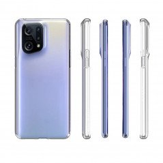 Kryt Ultra Slim 0,5mm na Oppo Find X5 Průhledný