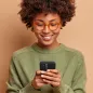 Kryt Roar Luna na Apple iPhone XS Max Jednobarevný, Stylový, Estetický doplněk  Černý