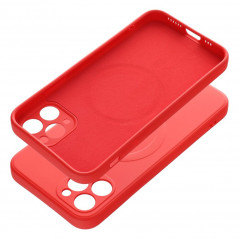 Kryt Silicone Mag Cover na Apple iPhone 11 Pro MagSAFE  Červený