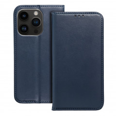 Peněženkové pouzdro Smart Magneto book na Apple iPhone 8 Tmavší modrý
