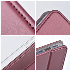Peněženkové pouzdro Smart Magneto book na Apple iPhone 14 Bordový