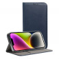 Peněženkové pouzdro Smart Magneto book na Apple iPhone 14 Plus Tmavší modrý