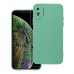 Kryt Roar Luna na Apple iPhone XS Jednobarevný, Stylový, Estetický doplněk  Zelený