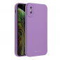 Kryt Roar Luna na Apple iPhone X Jednobarevný, Stylový, Estetický doplněk  Fialový (Violet)