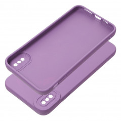 Kryt Roar Luna na Apple iPhone XS Jednobarevný, Stylový, Estetický doplněk  Fialový (Violet)
