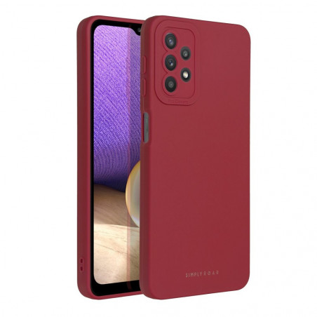 Kryt Roar Luna na Samsung Galaxy A32 5G Jednobarevný, Stylový, Estetický doplněk  Červený