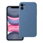 Kryt Silicone Mag Cover na Apple iPhone 11 MagSAFE  Modrý