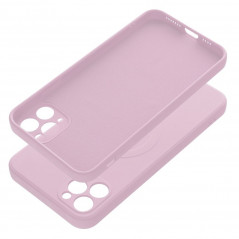 Kryt Silicone Mag Cover na Apple iPhone XS Max MagSAFE  Růžový