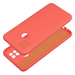 Kryt Silicone na XIAOMI Redmi 10C Elegantní  Broskvový