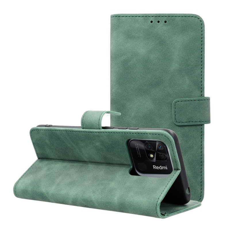 Peněženkové pouzdro TENDER Book na XIAOMI Redmi 10C Zelený