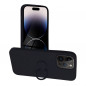 Kryt Silicone ring na Apple iPhone 14 Pro Max Černý