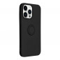 Kryt Silicone ring na Apple iPhone 14 Pro Max Černý