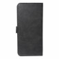 Univerzální pouzdro, Peněženkové pouzdro COMMON book na Samsung Galaxy A34 Elegantní, Měkká podšívka uvnitř  Černý