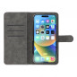 Univerzální pouzdro, Peněženkové pouzdro COMMON book na Samsung Galaxy A34 Elegantní, Měkká podšívka uvnitř  Černý