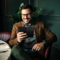 Univerzální pouzdro, Peněženkové pouzdro COMMON book na Samsung Galaxy A34 Elegantní, Měkká podšívka uvnitř  Černý