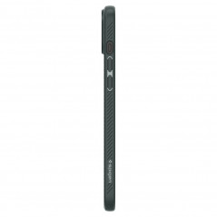 Kryt Spigen  Liquid Air na Apple iPhone 15 Temně zelená
