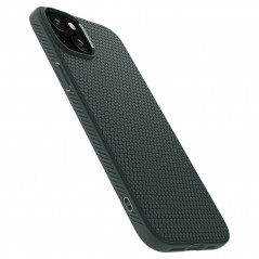 Kryt Spigen  Liquid Air na Apple iPhone 15 Temně zelená