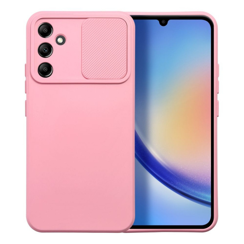 Kryt Slide na Samsung Galaxy A34 Světle růžový