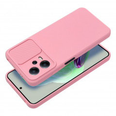 Kryt Slide na XIAOMI Redmi Note 12 5G Světle růžový