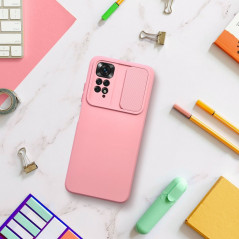 Kryt Slide na XIAOMI Redmi Note 12 5G Světle růžový