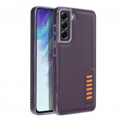 Kryt MILANO na Samsung Galaxy S21 FE 5G Tmavě fialový (purple)