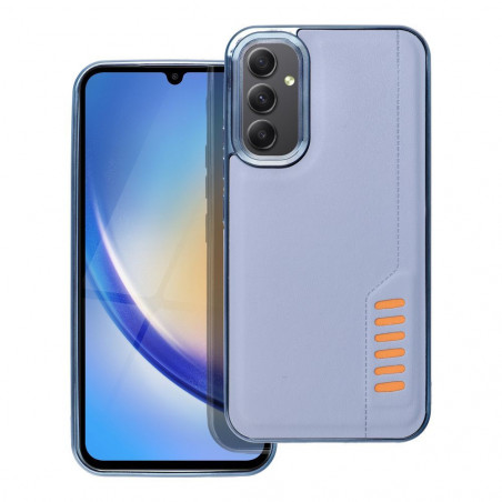 Kryt MILANO na Samsung Galaxy A34 Modrý