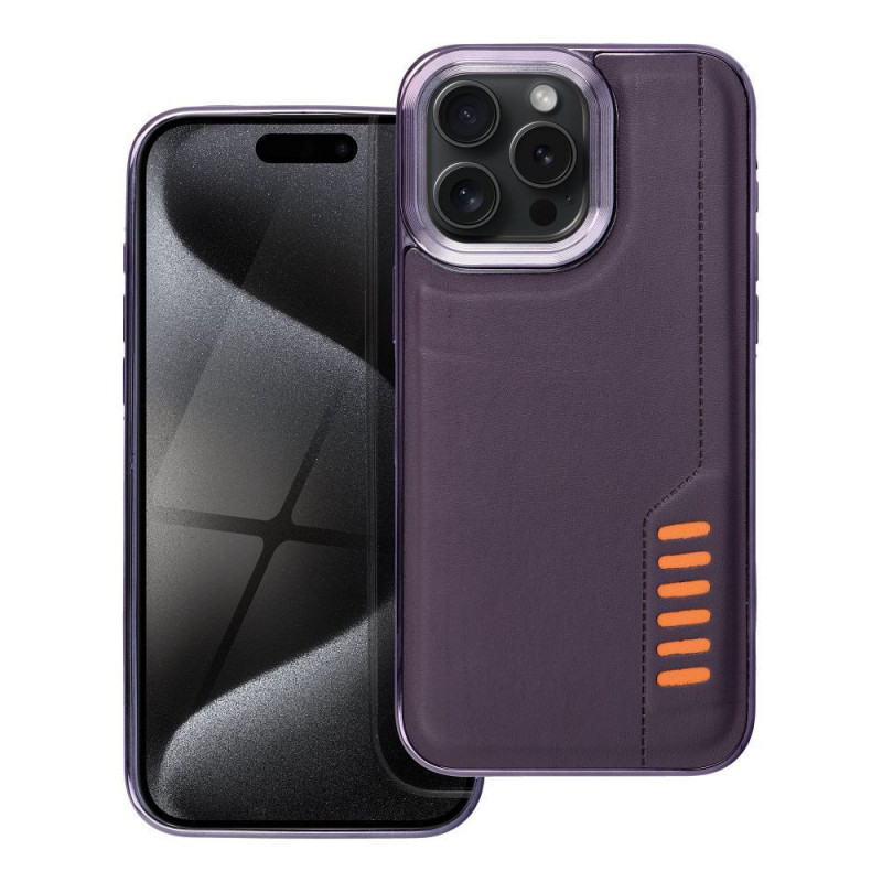 Kryt MILANO na Apple iPhone 15 Pro Max Tmavě fialový (purple) Kryt MILANO na Apple iPhone 15 Pro Max Tmavě fialový (purple)