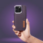 Kryt MILANO na Apple iPhone 15 Pro Max Tmavě fialový (purple)