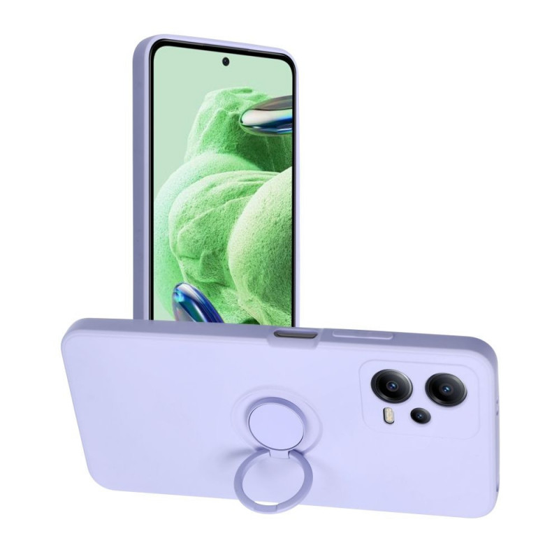 Kryt Silicone ring na XIAOMI Redmi Note 12 5G Fialový (Violet)